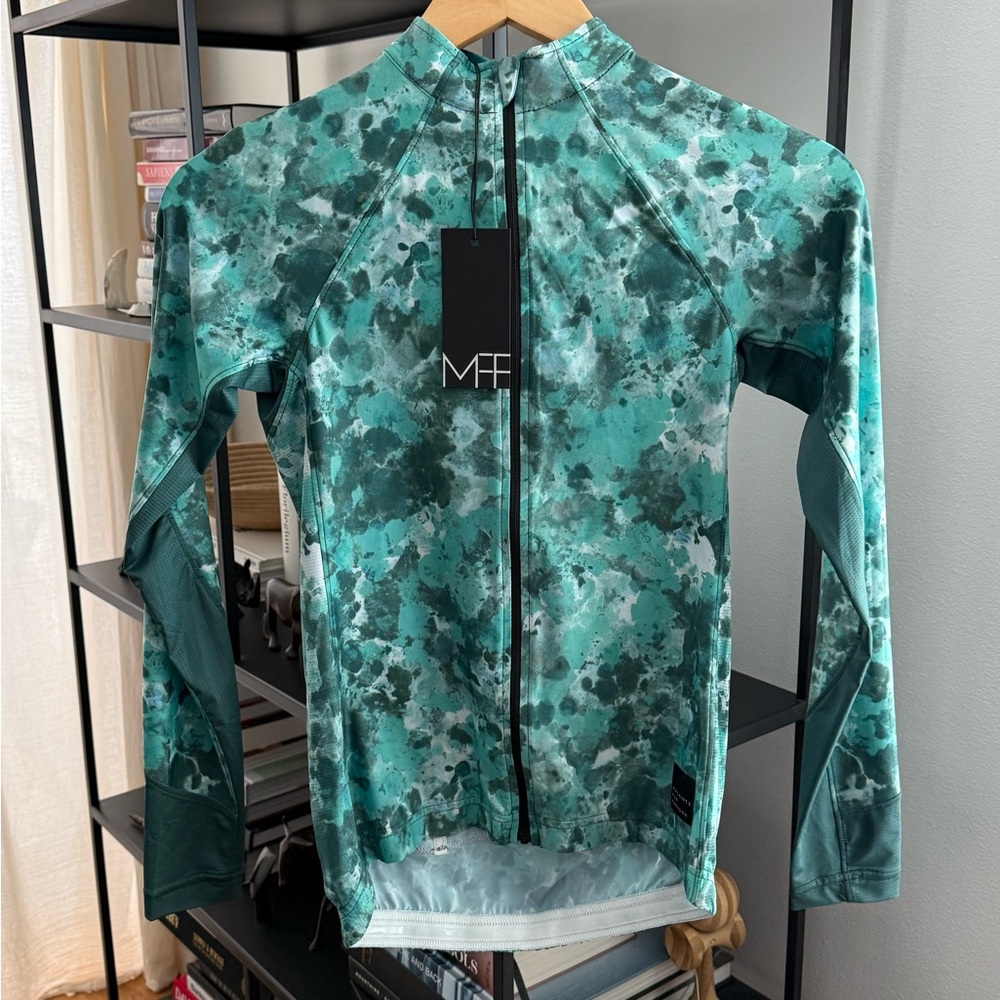 NWT Machines For Freedom Summerweight Cycling Jersey Women’s Small Moss
